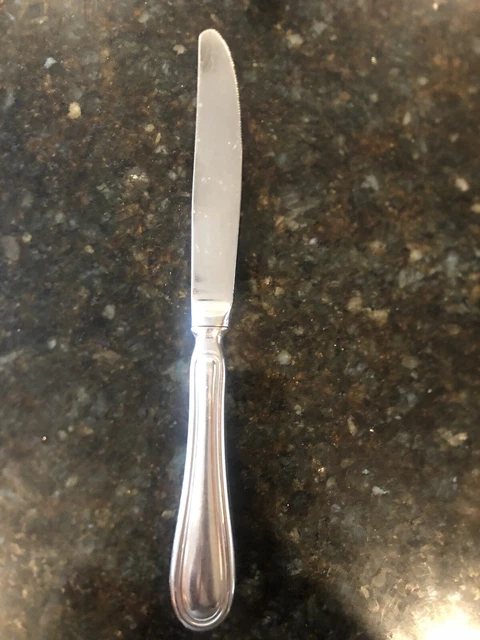 Calderoni FW Flatware Stainless OXFORD Dinner Knife 18/10 Italy 9 7/16" Calderoni FW Flatware Stainless OXFORD Dinner Knife 18/10 Italy 9 7/16"