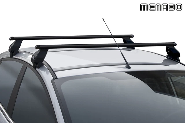 Portapacchi Menabo Sherman Black XL compatibile con Volkswagen Touran II (5T) 2015