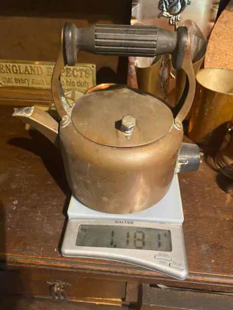 Vintage Swan Brand Electric Copper Kettle Bulpitt & Sons