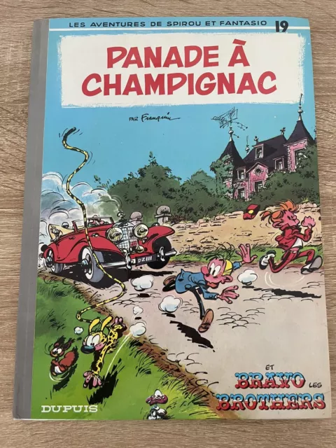 Les Aventures De Spirou Et Fantasio. Panade À Champignac Par Franquin 1980