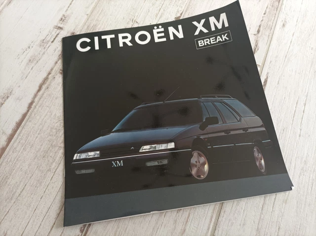 Catalogue /  Brochure CITROËN XM Break 1991 / 1992