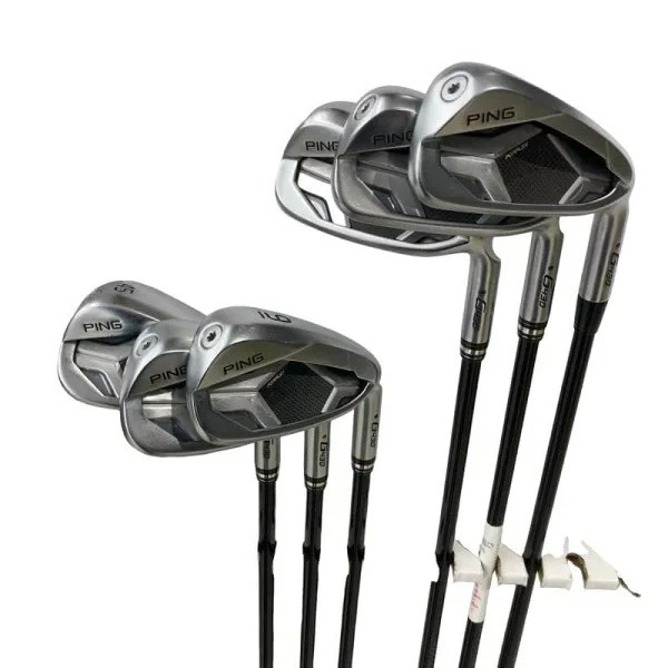 Fers Ping G430 4-PW, Graphite Alta CB Noir, Flex Rigide – Série Complète Pour Droitier
