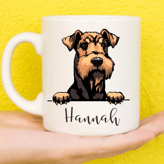 Personalised Airedale Terrier Mug | Gifts For Airedale Terrier Lovers