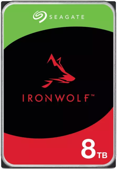 Disco Seagate IronWolf ST8000VN004 8TB 7200U / Min 256MB SATA III 3.5'' Pulgadas