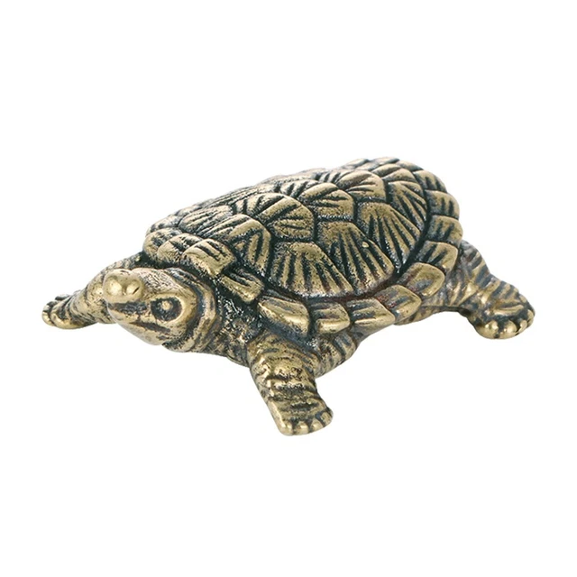 FIGURINE ARTISTIQUE CRABE En Cuivre Massif Sculpture Miniature Décoration Burea EUR 8,54