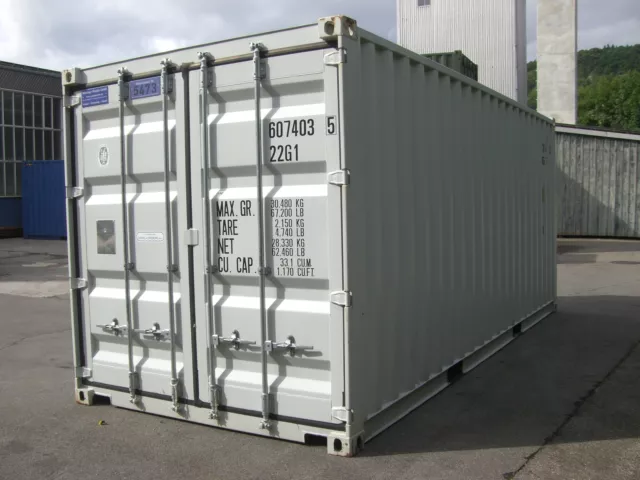 Seecontainer 20ft Mietcontainer Lagercontainer Materialcontainer Container Bau