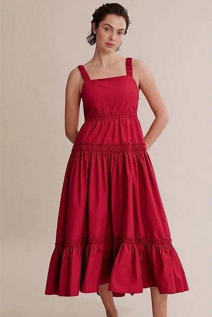 chinese dress ladies Rya Tiered Maxi Dress main image 0