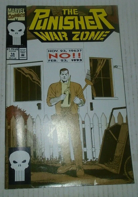The Punisher War Zone # 14 April 1993 Marvel