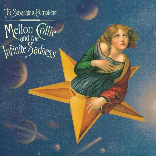 Smashing Pumpkins - Mellon Collie BANNER HUGE 4X4 Ft Fabric Tapestry Album Flag