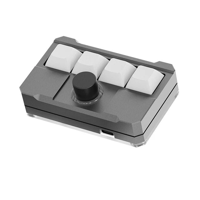 DOIO KB04-01 Macro Keyboard Macropad (Gray Grey) **BRAND NEW & SEALED**