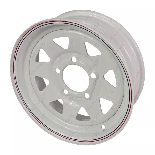 13" Sunraysia Wheel Rim White Ford Stud Pattern Trailer Caravan Boat New