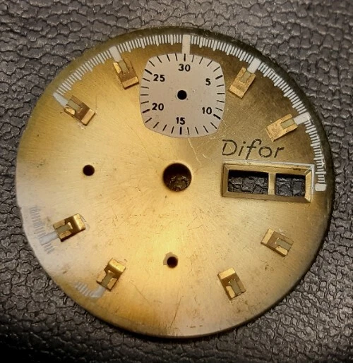 Cadran De Montre Pour Mouvement ETA 2836/2834 - Diamètre 31.8mm, Neuf, Pièce Détachée