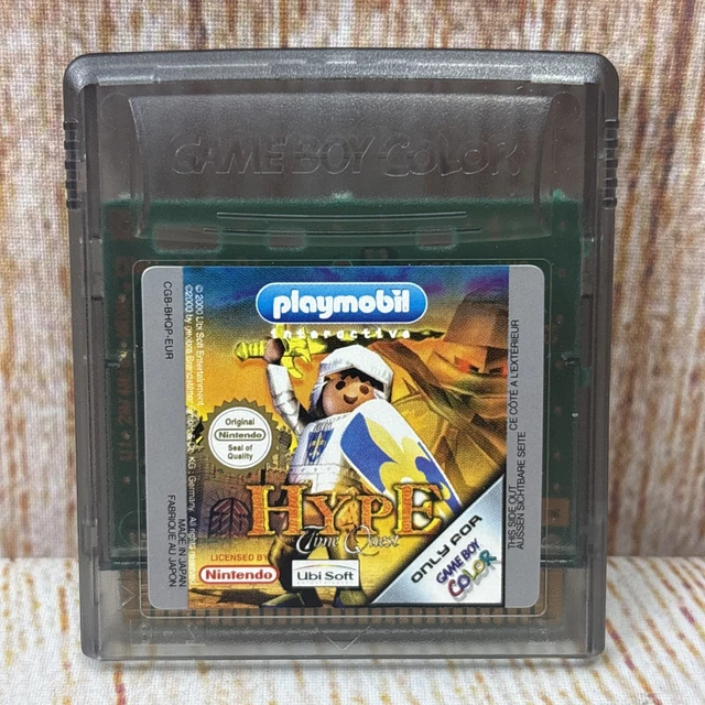 NOTICE JEU PLAYMOBIL HYPE: THE TIME QUEST - Game Boy / GameBoy Color