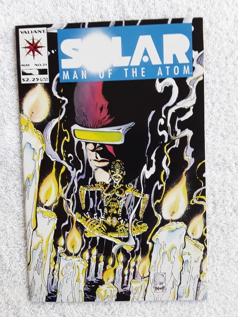 Solar Man of the Atom #21 (May 1993 Valiant) Vol #1 VF+
