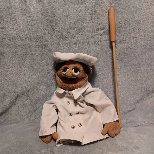 Melissa and Doug 14” Chef Hand Puppet Wooden Hand Control Wand Left or Right