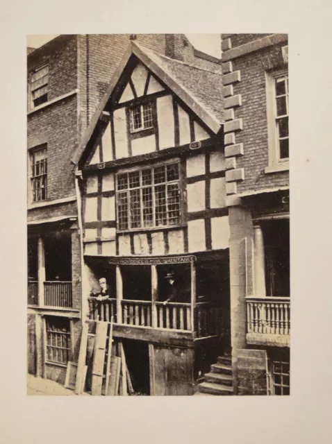 Gods Providence House Watergate Street Chester c1880s Photo