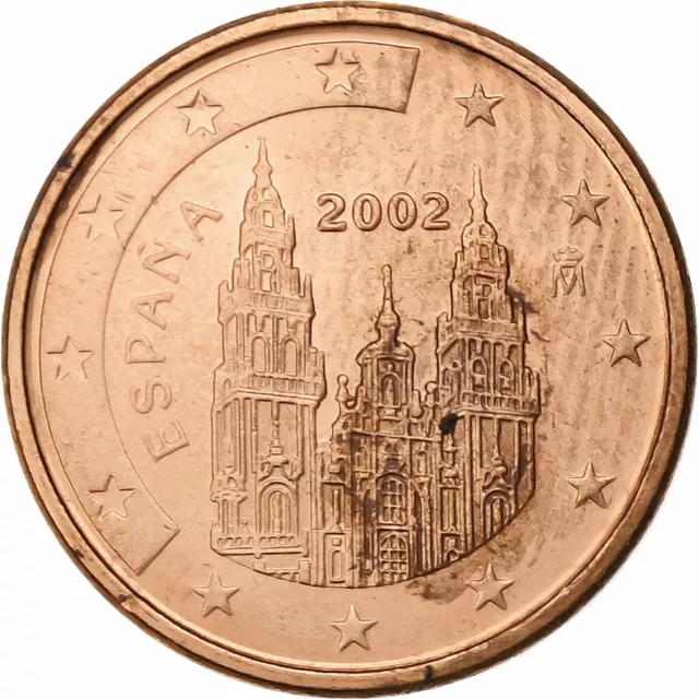 [#1250681] Espagne, Juan Carlos I, Euro Cent, 2002, Madrid, SUP, Cuivre plaqué a