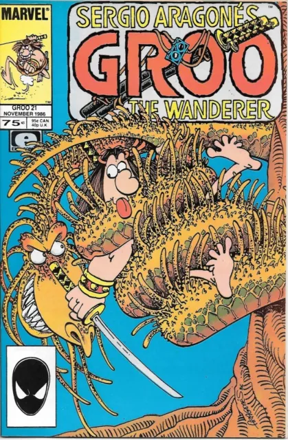 Groo the Wanderer Comic Book #21 Marvel Comics 1986 VERY HIGH GRADE UNREAD NEW