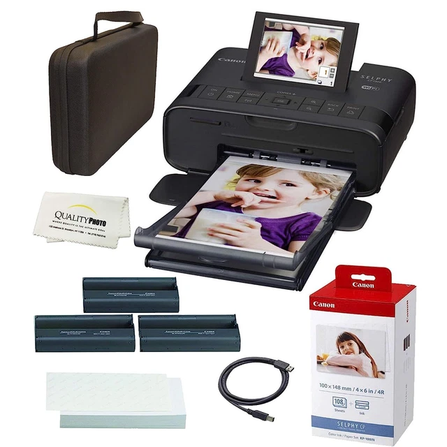 Canon SELPHY CP1300 Wireless Compact Photo Printer with AirPrint and Mopria De