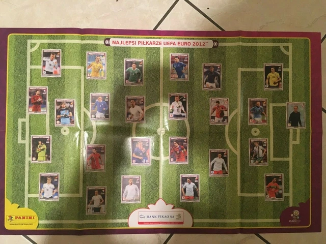 Panini EURO 2012 - 100 pochettes version allemande Panini EURO 2012 - 100 pochettes version allemande