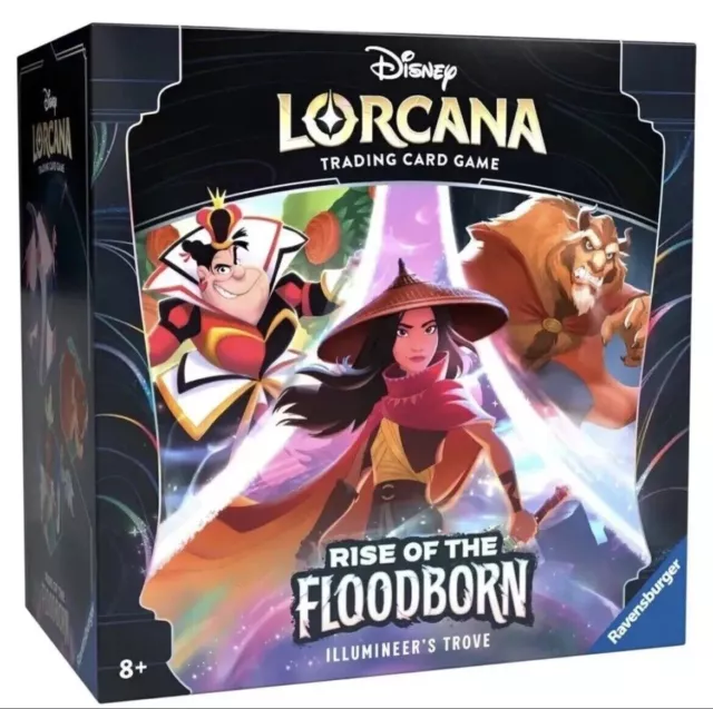 Disney Lorcana TCG Rise of the Floodborn llumineer's Trove - NEW AND SEALED C