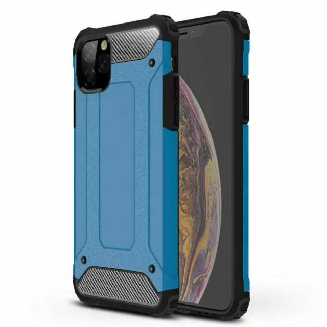 For iPhone 15 14 Pro Max, 13,12,11,7 ShockProof Armour Survivor Hard Carbon Case 2