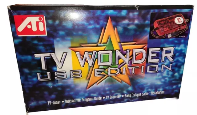 TV Wonder USB Edition  NEW 2001