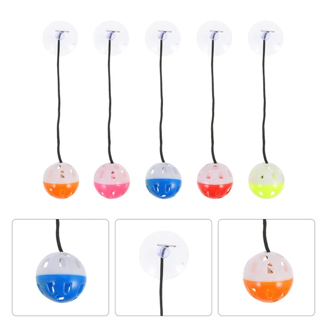 6 Pcs Lizard Toy Plastic Workout Balls for Exercise Bearded Dragon Accessories