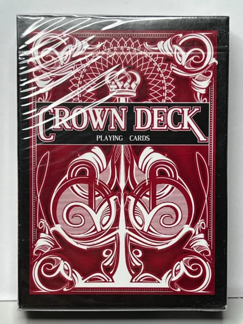 Crown Deck V2 (Red) - Playing Cards -