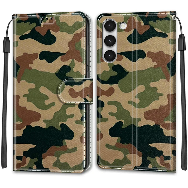 For Various Phone Cool Men Boy Magnetic Flip Wallet Card Bag Stand Case Cover