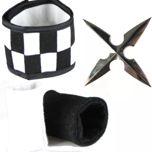 Original Kingdom Roxas Hearts Cosplay Accessories Wristband and Finger Covers