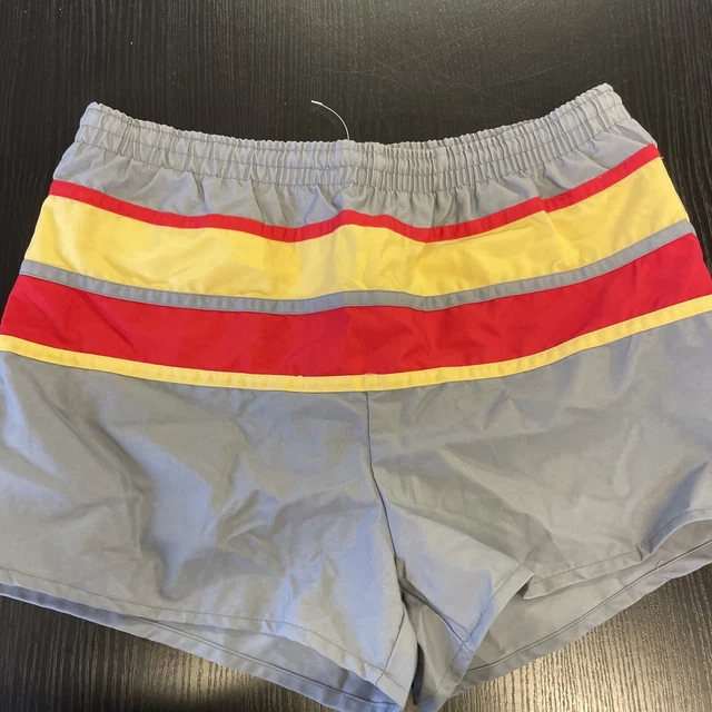 Vintage 1980’s Poly Cotton SPORT Swimming Shorts size L Gay interest (J)