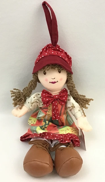Holly Hobbie Plush Stuffed Toy 11” Doll American Greetings TCFC 2009 w Tags