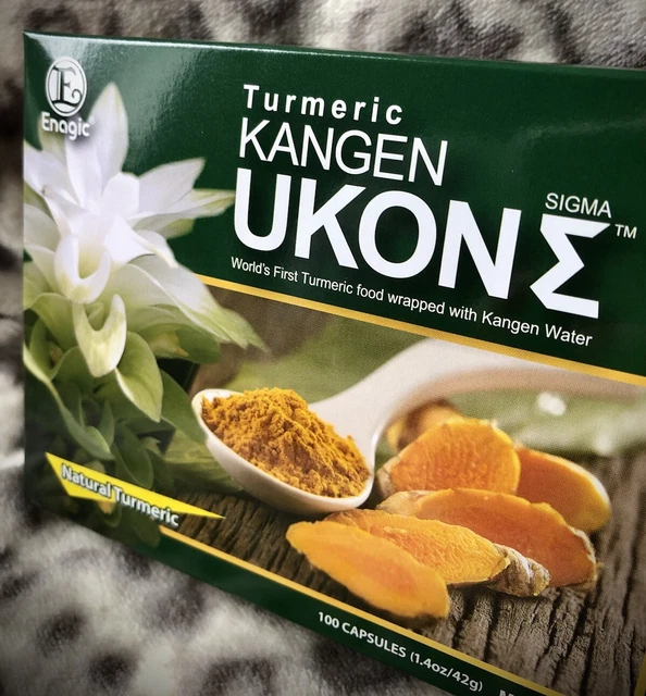 ENAGIC KANGEN UKON Natural Turmeric 100 Capsules EUR 17,20 PicClick IT