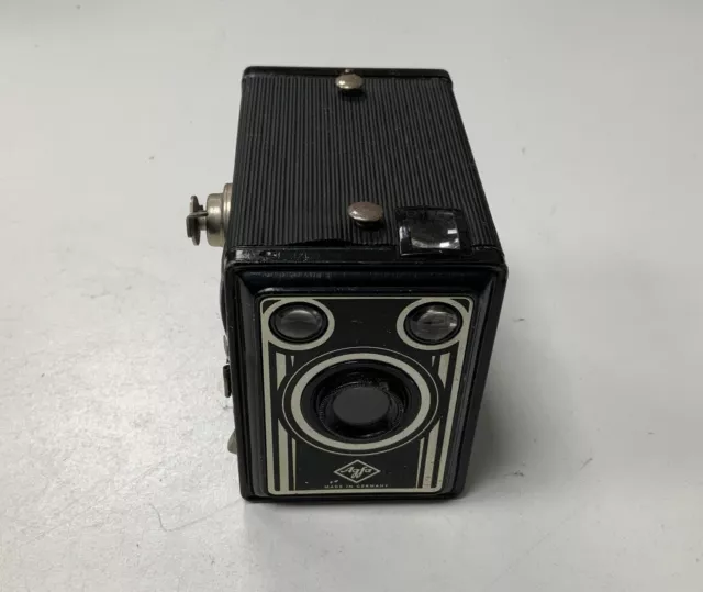 Agfa Box Medium Format Hole Vintage 1930s Camera For 120 Medium Format Film #132