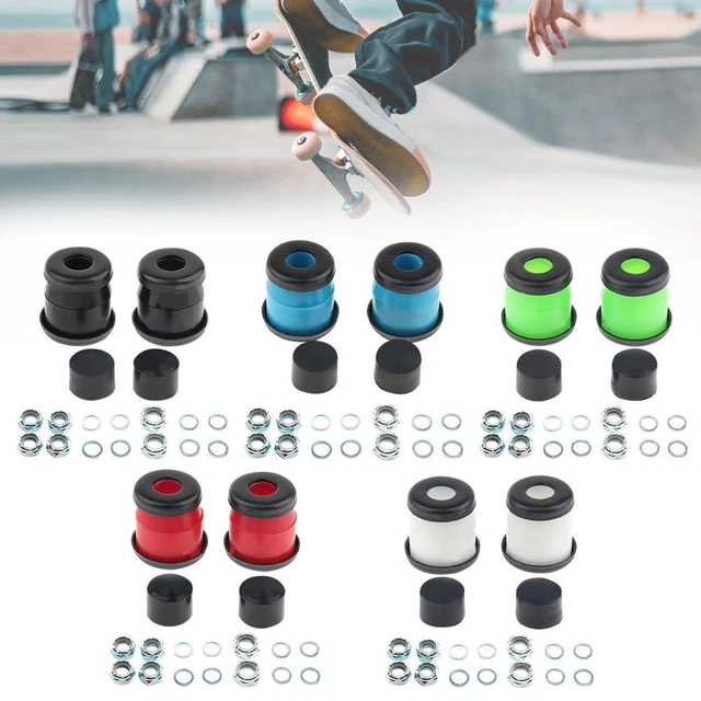 Skateboard Teil Stoßdämpfer Shock Pad Set Oben/unten Bush Waschmaschinen