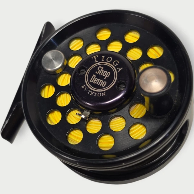 VINTAGE TIOGA BY Teton #8 Fly Reel Made in USA $229.99 - PicClick CA