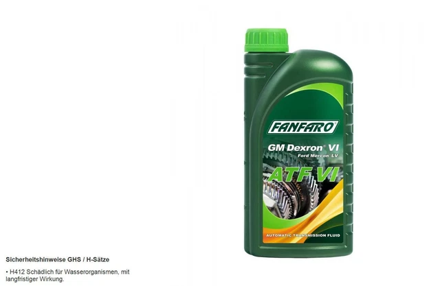 1 Litre FANFARO Atf VI Huile pour Boîte à Vitesse Automatique Engrenages Jaso 1A
