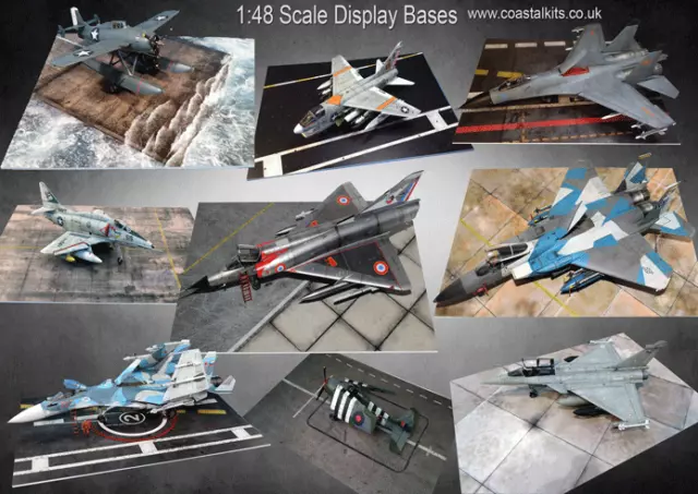 COASTAL KITS 1:48 Scale Display Bases £21.00 - PicClick UK