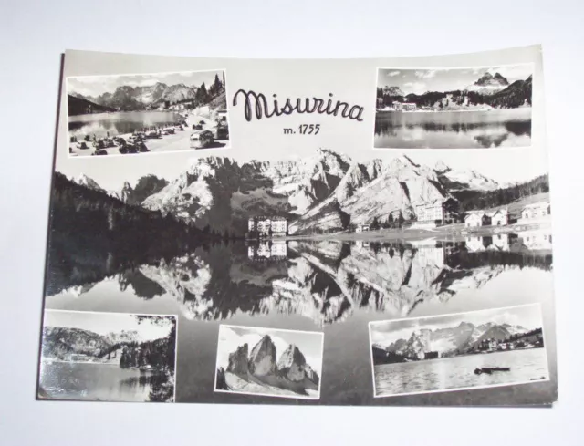 Cartolina Misurina ( Belluno ) - Vedute diverse 1966