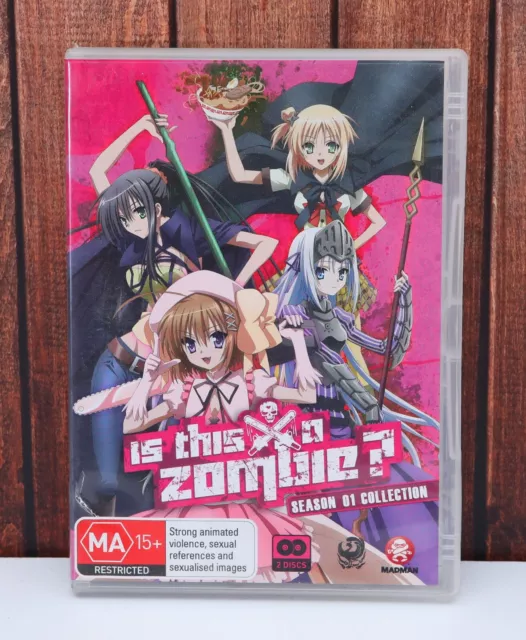 ENGLISH DUBBED Kore wa Zombie Desu Ka? (Season 1&2: VOL.1 - 22 End + 3 OVA)  DVD