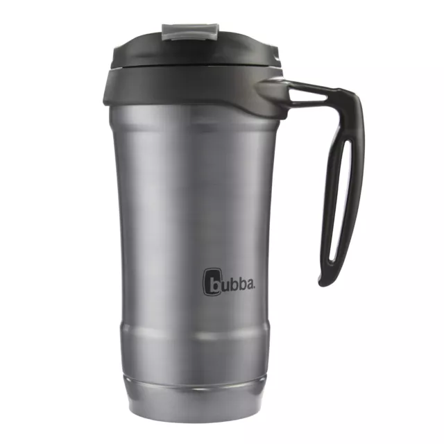 bubba Hero Dual-Wall Vacuum-Insulated Stainless Steel Travel Mug 18 oz. Gunmetal