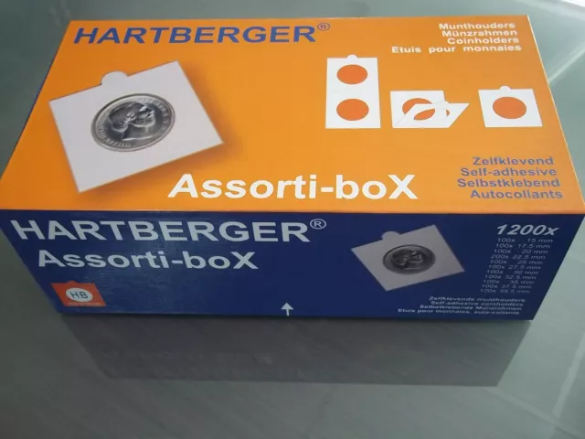 Hartberger Assorti-Box mit 1200 Münzrähmchen