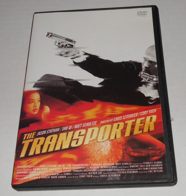 THE TRANSPORTER DVD Movie Region 2 Japanese Copy $19.99