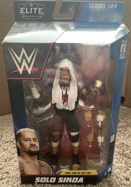 SOLO SIKOA WWE WWF Mattel Elite Collection Series 104 Action Figure NEW IN  STOCK $33.95 - PicClick