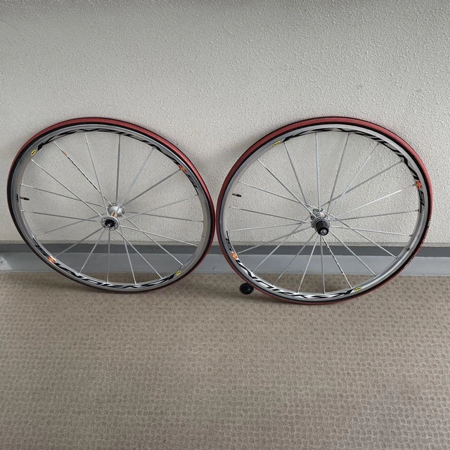 Mavic Ksyrium Sl Ssc Tubular Wheel Front And Rear Set
