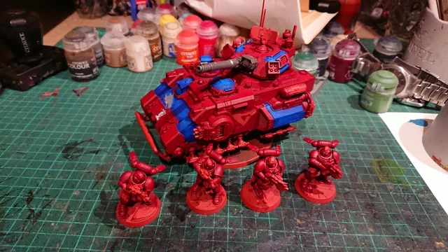 Kit De Plástico Space Marines Primaris Reivers – Escuadrón De 10 Miniaturas De Warhammer 40k, Con Bases Y Hoja De Transferencia