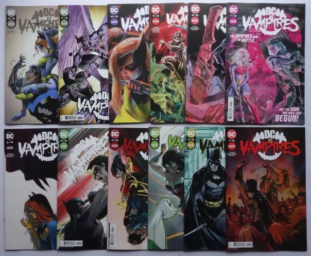 DC vs. Vampires comic #1-12 of 12 (2021-2023) DC Comics NM-