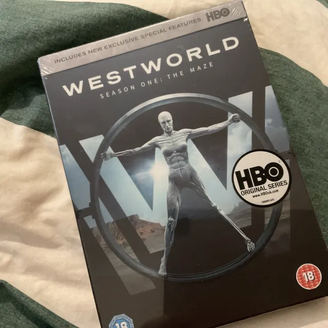 Westworld: Season One - The Maze DVD (2017) Evan Rachel Wood cert 18 3 discs