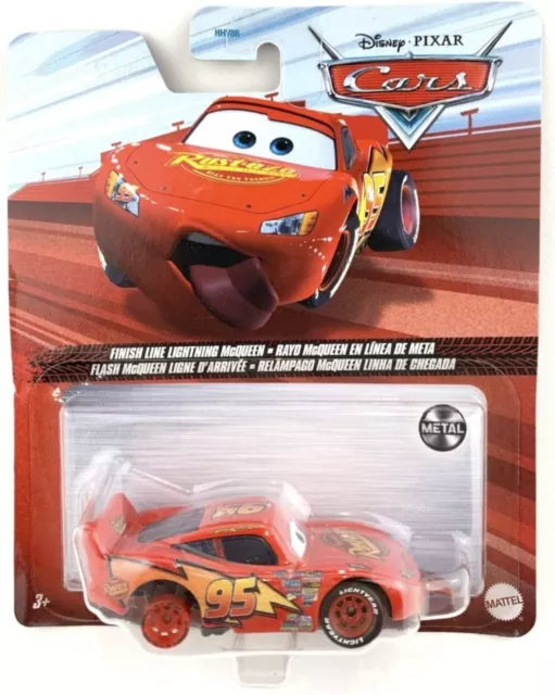 Disney Pixar Cars Finish Line Lightning McQueen Diecast Toy HFB46